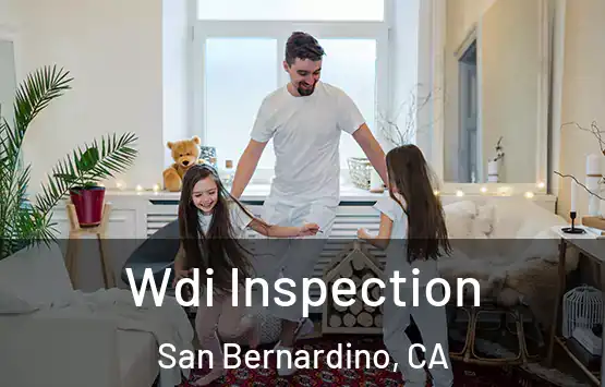  Wdi Inspection San Bernardino, CA